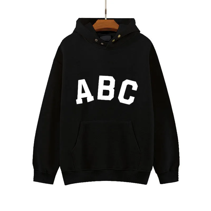 Giyim Ess Sweatshirts Erkekler Tasarımcı Tembel Çiftler Popüler Kadınlar Mektup Pamuk Sevenler Kollu Gevşek Kapşonlu Kapşonlu Jumper Erkek Hoody Pullover Üstler Unisex