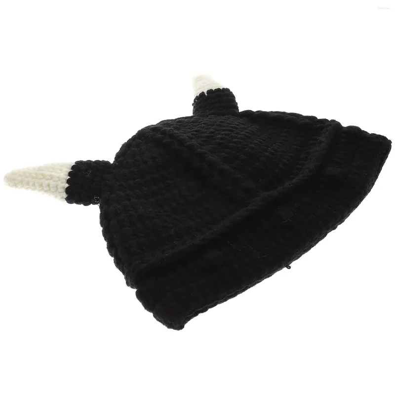 ベレットウォームニット帽子メンズハットキャップヘッドウェアコットンナイトウィメンヤーン編み女性