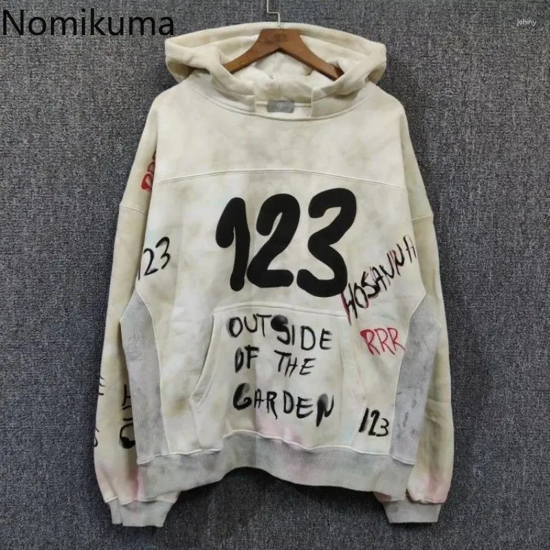 Vrouwen Hoodies Harajuku Hoodie Vrouwen Streetwear Mode Casual Graffiti Letters Oversized Tops Kleding Voor Tieners Vintage Koreaanse Y2k