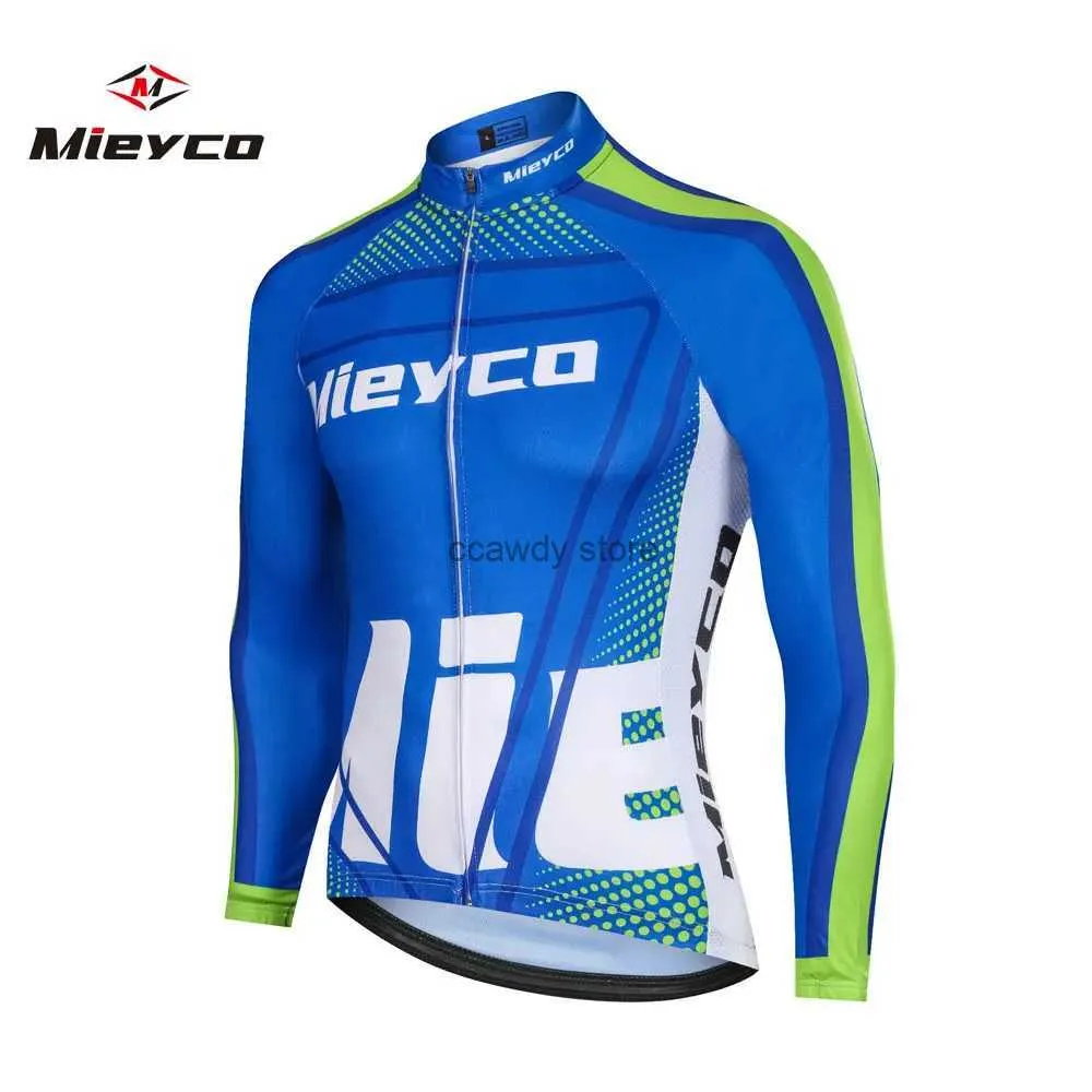 Męskie koszulki Pro Pro Team 2019 Summer Short Seve Cycling Jersey for Men Szybkie suche rowery rowerowe ubrania zużycie silikonu bez slif24129