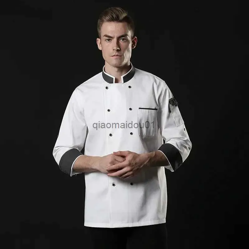 Others Apparel Cooking Jacket Catering Chef Overall Long sleeve Restaurant Kitchen Chef Uniform Restaurant Hotel Kitchen