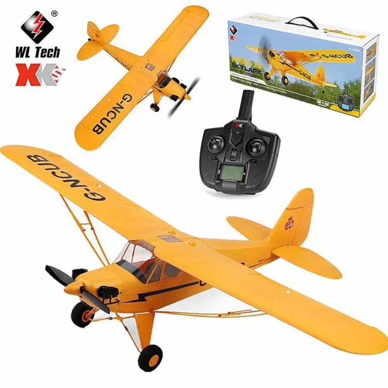 WLtoys A160 Brushless Glider 3D6G Five Way Image Real Machine Fixed Wing Radiocontrolled Model Toy Aircraft Children's Gift 240118