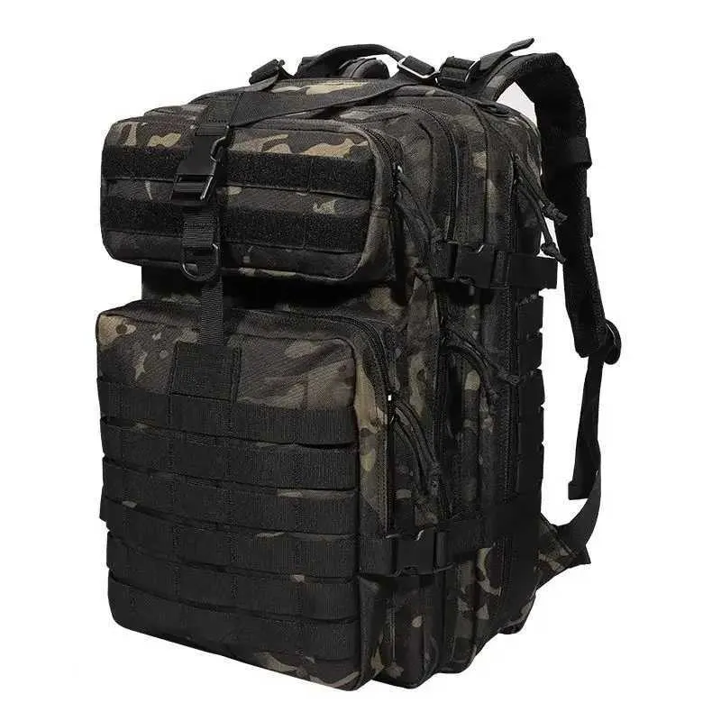 Borse da escursionismo 50L Zaino Molle grande da uomo Zaini tattici militari all'aperto Multifunzione da campeggio Trekking Trekking Pesca Borsa da caccia YQ240129