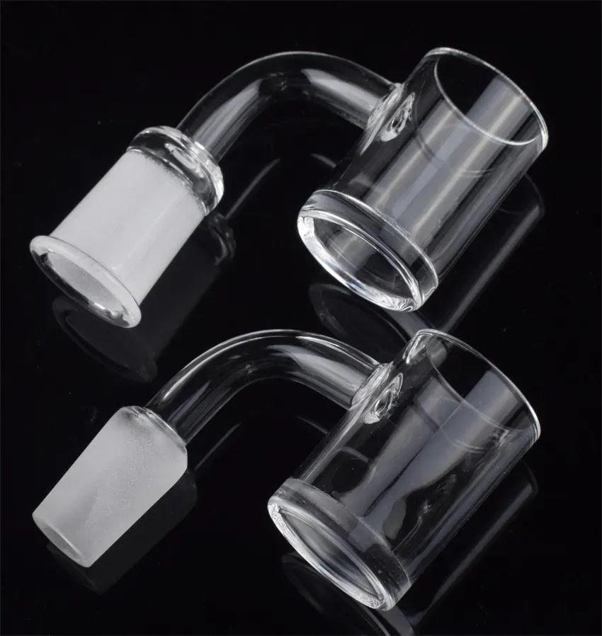 Scientific Joint 5mm Clear Bottom XL XXL Quartz Banger Nail 10mm 14mm 18mm Male Female 45&90 Degrees For Glass Water Bongs Dab Rigs