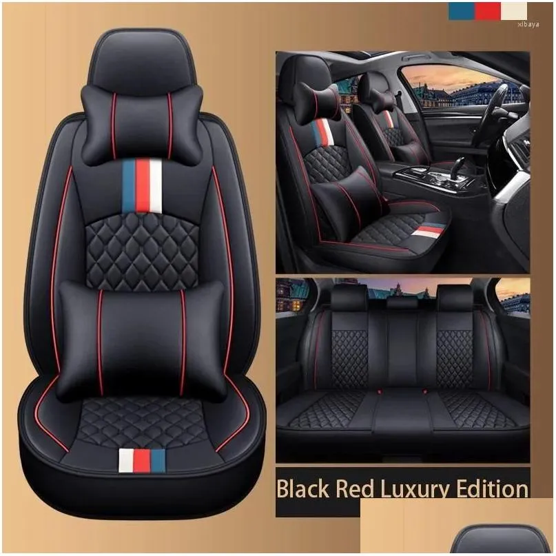 Coprisedili per auto Seggiolino auto Ers Ers Wzbwzx Pelle Er Per Byd Tutti i modelli Fo F3 Surui Sirui F6 G3 M6 L3 G5 G6 S6 S7 E6 E5 Accessori 5 Se Dhkz5