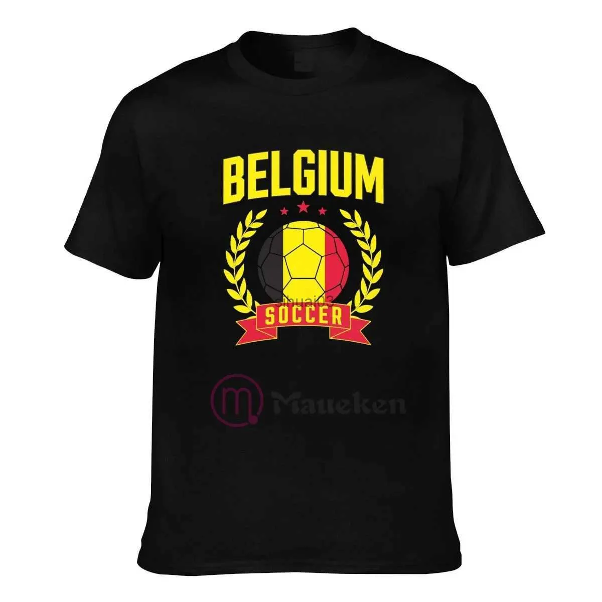 Men's T-Shirts 2022 BELGIUM Soccer T shirts Country Men Women football T-Shirt Hip Hop jersey Tops Cotton Tees