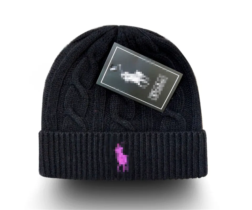 Buona qualità Nuovo designer Polo Beanie Unisex Autunno Inverno Berretti Cappello lavorato a maglia per uomo e donna Cappelli Classico Sport Berretti con teschio Donna Casual l21