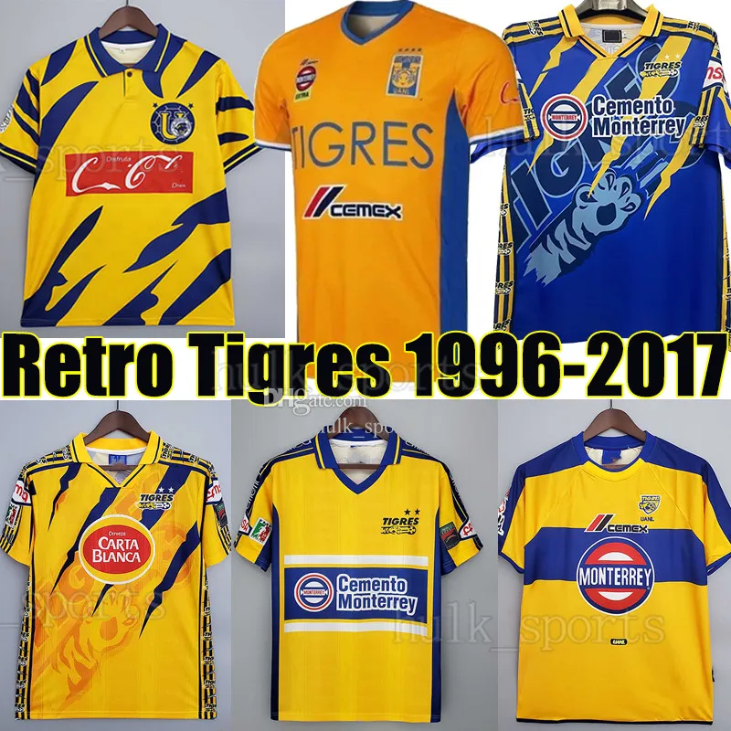 Liga Mx Camisa De Tigres Amarilla Liga Mx Jersey Tigres Mundial De
