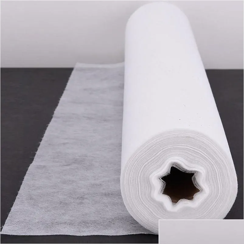 Towel 50Pcs/Roll Disposable Bed Sheets Bedroom Mas Table Sheet Beauty Salon Spa Nonwoven Fabric Pillow Tattoo Bath Supply Drop Deliv D Ot1G7