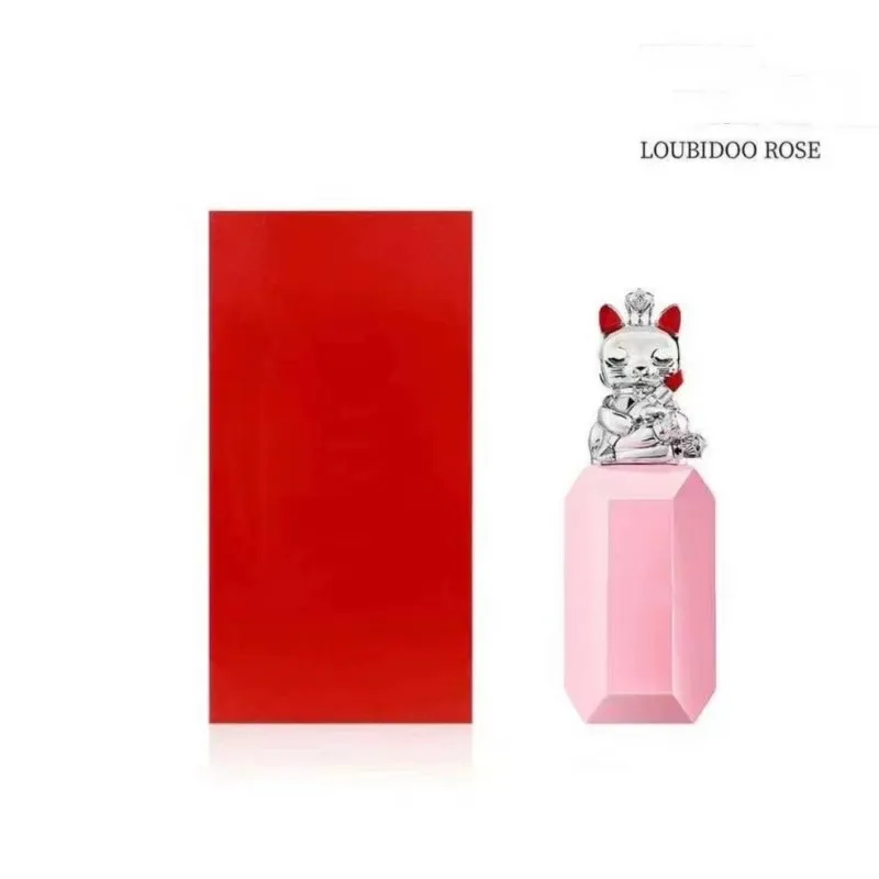 عطر النساء الكلاسيكيات Loubidoo Rose Parfum مزيل العرق 90 مل رذاذ EDP Loubikiss Loubicrown Lady Erghs