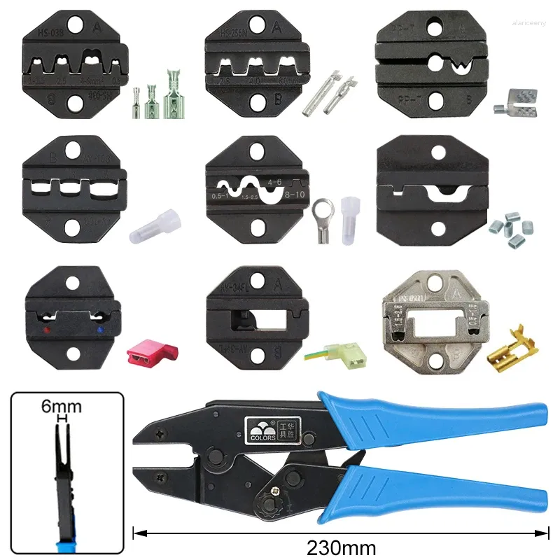 Professionele Handgereedschap Sets HS Krimptang Kaak Voor 230mm Plug Lente Cap Terminals HS-03BC/2546B/103/101 Hoge Hardheid Gereedschap