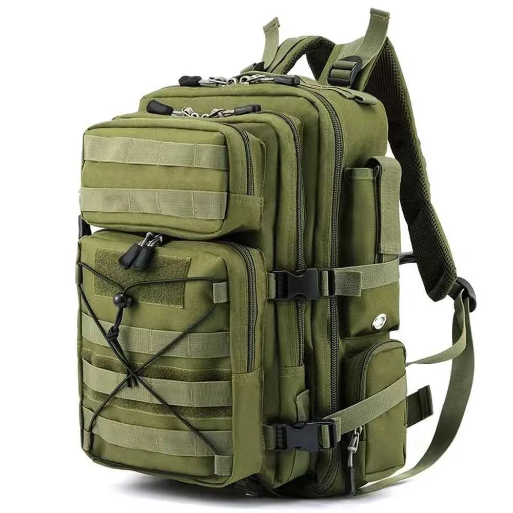 Hiking Bags Large Camping Backpack Military Pack Army Molle Tactical Assault Backpack Mochila Waterproof Outdoor Travel Fishing Hunting Bag YQ240129