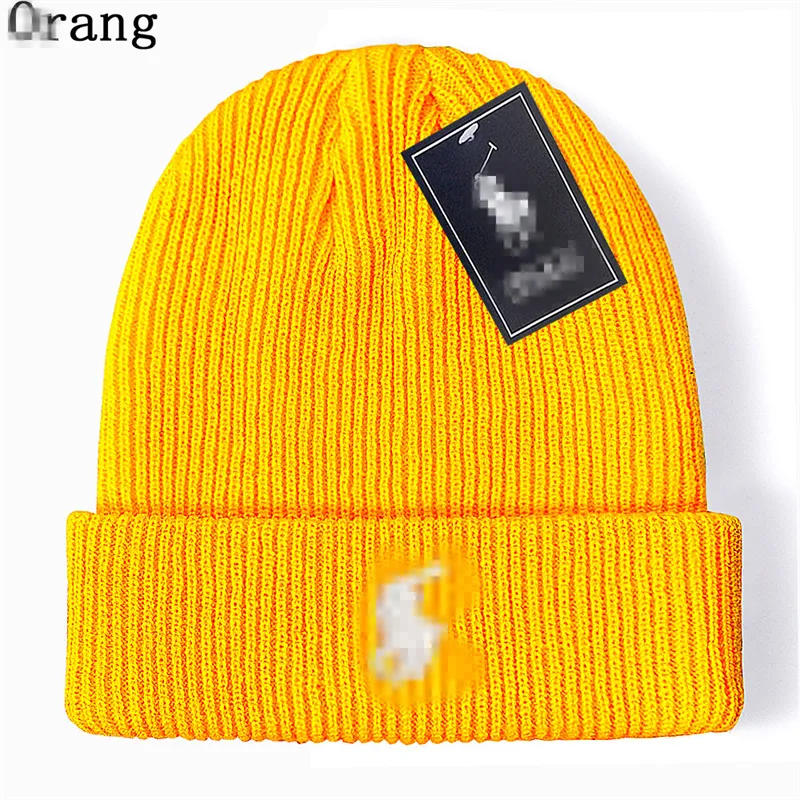 Bonne qualité Nouveau Designer Polo Beanie Unisexe Automne Hiver Bonnets Tricoté Chapeau pour Hommes et Femmes Chapeaux Classique Sport Crâne Casquettes Dames Casual z9