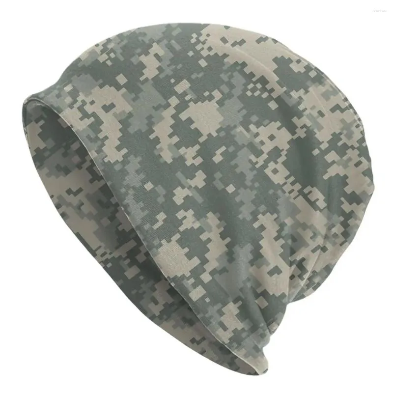 Berets Army Acu Bonnet Homme Fashion Thin Hat Camo Camouflage Skallies Beanies Caps For Män Kvinnliga Creative Cotton Hatts