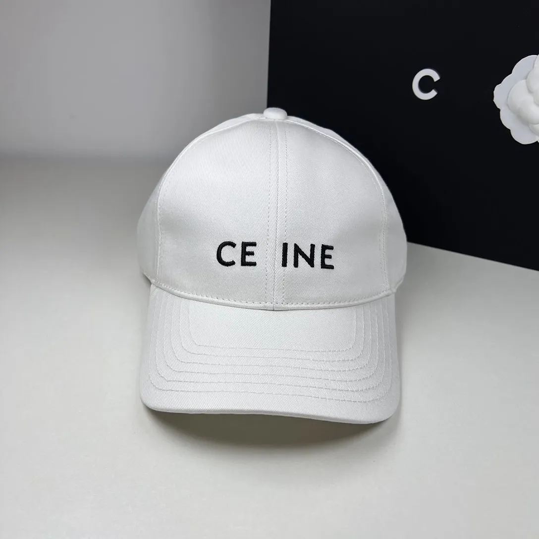 women Luxury designer baseball hat embroidered summer fashion ball cap men for casual sun protection sun hat high quality classic White casquette trucker hat