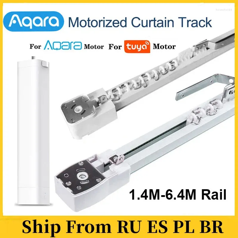 Smart Home Control Aqara Stertains Track Rod Cornice Rail for B1 A1 C2 Tuya WiFi Zigbee Motor Motor Automatic Surtain