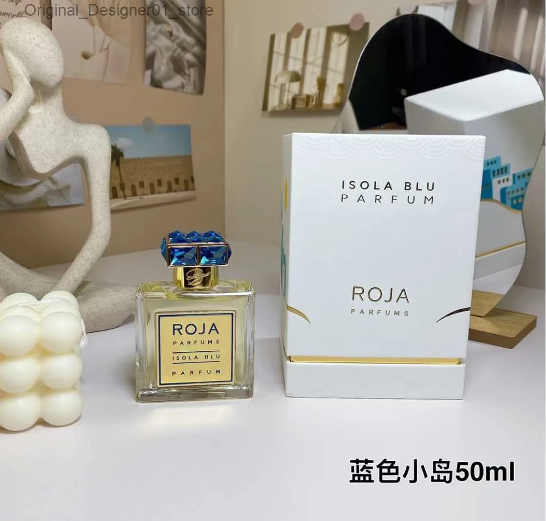 Koku Fabrikası Doğrudan Okyanusya Roja Parfüm Isola Blu Erkekler Köln 50ml Parfum Roja Elixir Eau De Kuzusu Kadın İçin Yeni Koku MAN87EJ Q240129