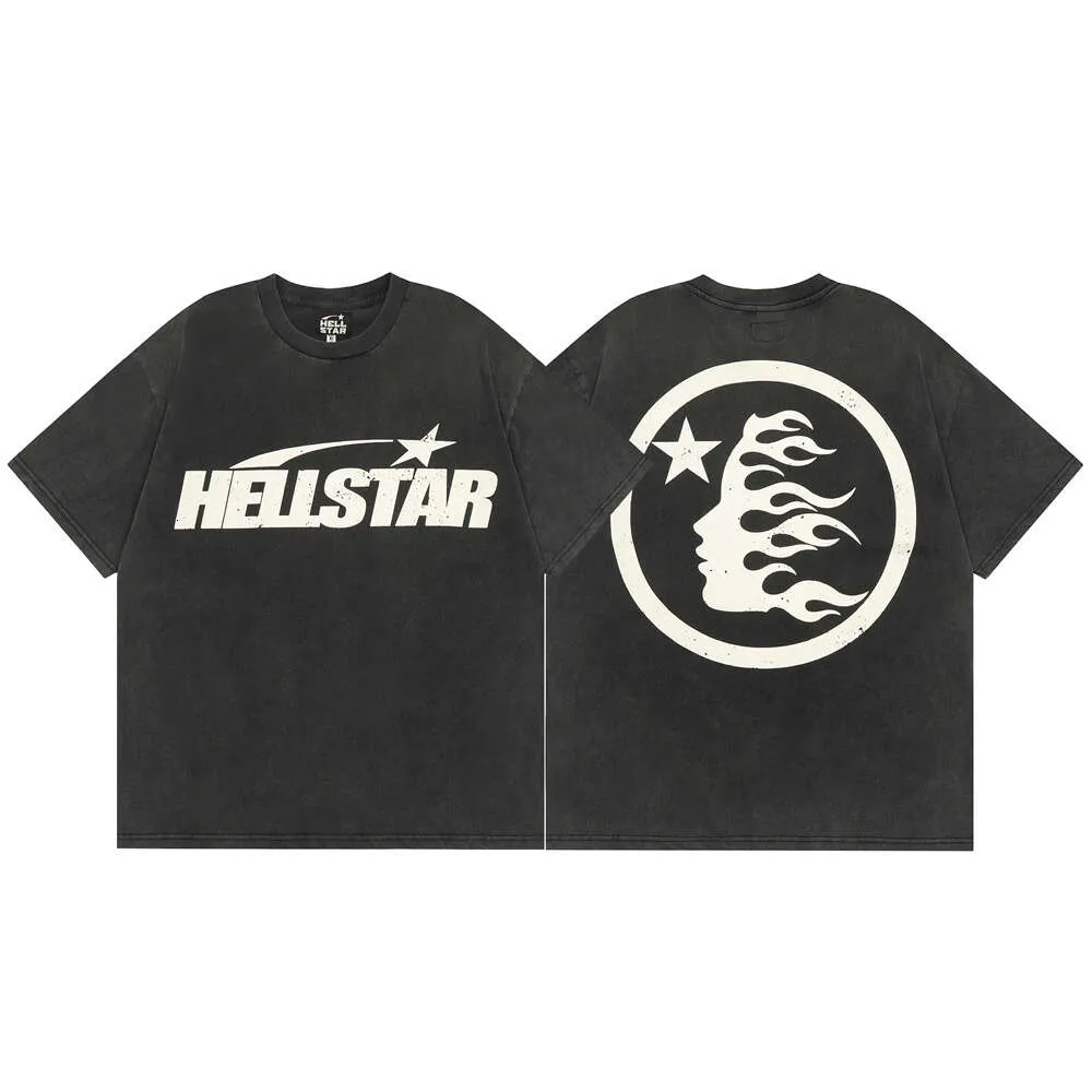 Hellstar t-shirts Hommes T-shirts Femmes T-shirt Hip Hop Streetwear Tendance imprimé manches courtes T-shirt de créateur T-shirt ample couple T-shirt Graffiti T-shirt drôle Mode 52