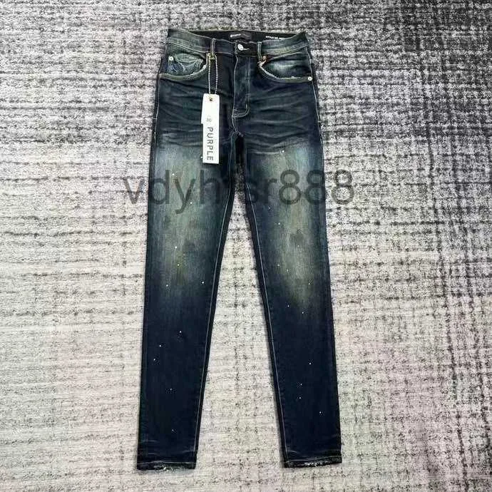 Purple Jeans Men Designer Antiaging Slim Fit Casual Pu20231200 Size 30-32-34-36-38 LE0A