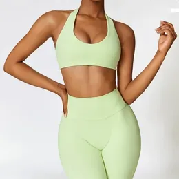 Active Sets Yoga Set Fitness Leggings For Women Women's Sports Suit Tracksuit Gym Workout Sportwear Outfit Clothes Woman Bra