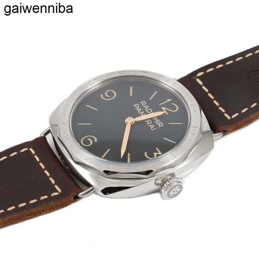 Paneraiis Watch Fashion Wristwatches Luxury Special Series PAM00685 Manual Mechanical Men's Waterproof Designer Rostfritt stål Högkvalitet 47UQ