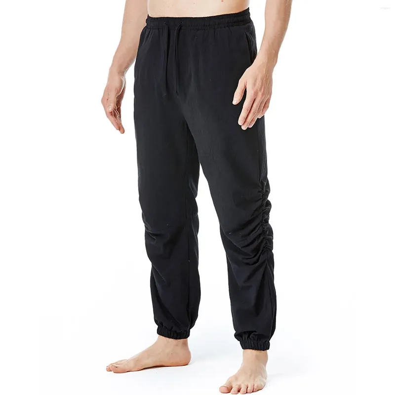 Pantaloni da uomo Casual con coulisse Vita elastica Jogger Yoga Sport da uomo Tech con schiuma 13 1