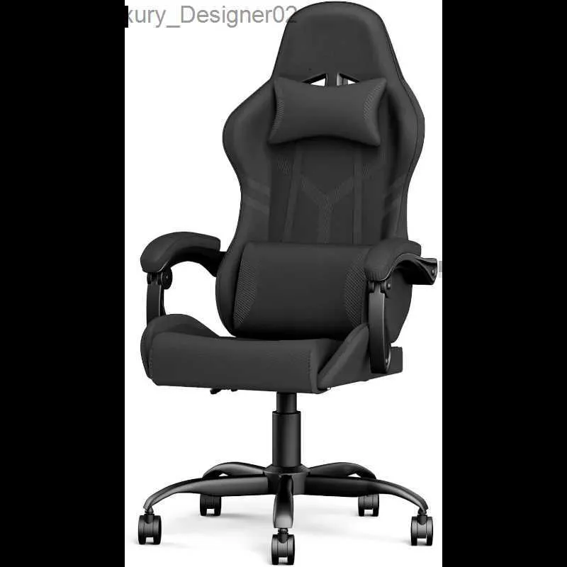 Overige meubels ZHISHANG Gamingstoel Computers voor volwassenen met hoge rug Gamer Ergonomische PC Lendensteun Q240129