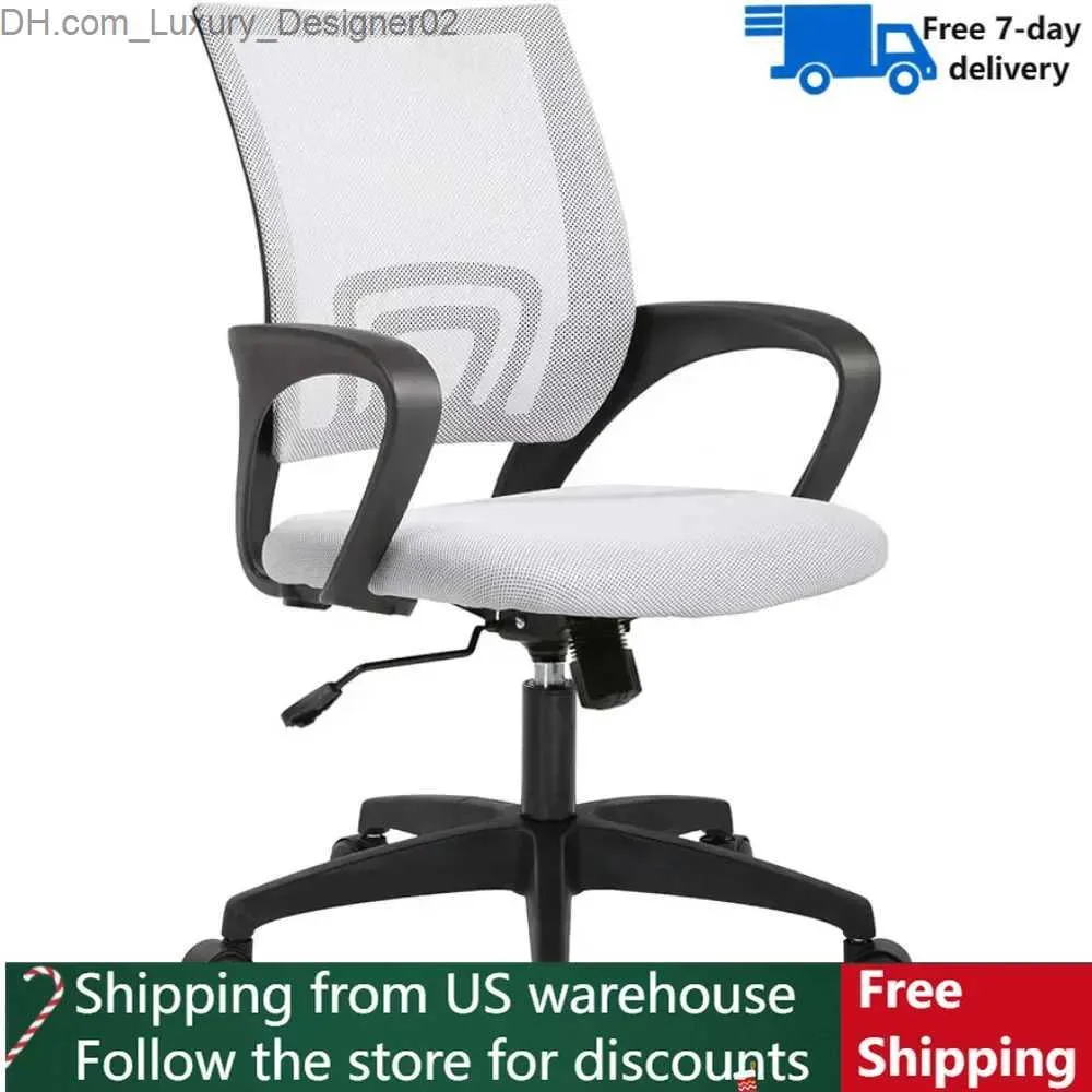 Outros móveis frete grátis cadeira de escritório cadeira de escritório em casa cadeira de mesa ergonômica malha computador com apoio lombar cadeiras giratórias Q240129