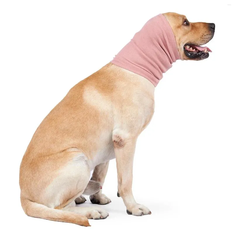 Köpek giyim sakinleştirici kulaklıklar Pet Bib Anksiyete Heffice Headgear Sıcak Kapak Boyun Köpek Aksesuarları