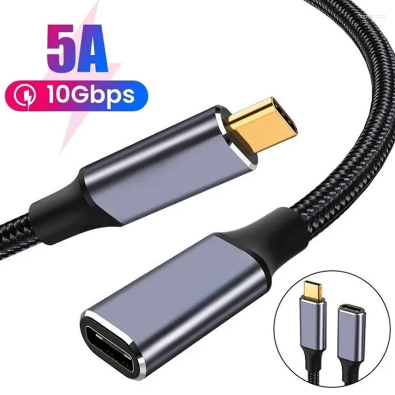 Typ C 10 Gbit/s Gen2 USB 3.1 zu USB-C Typ-C Verlängerungsdaten Schnellladekabel Verlängerungskabel für Laptop-Telefon