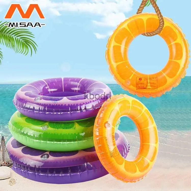 Autres piscines SpasHG Enfants Donut Natation Anneau Gonflable Piscine Flotteur Pour Adultes Enfants Cercle De Natation Bébé Tube De Natation Eau Jouer Piscine Jouets YQ240129