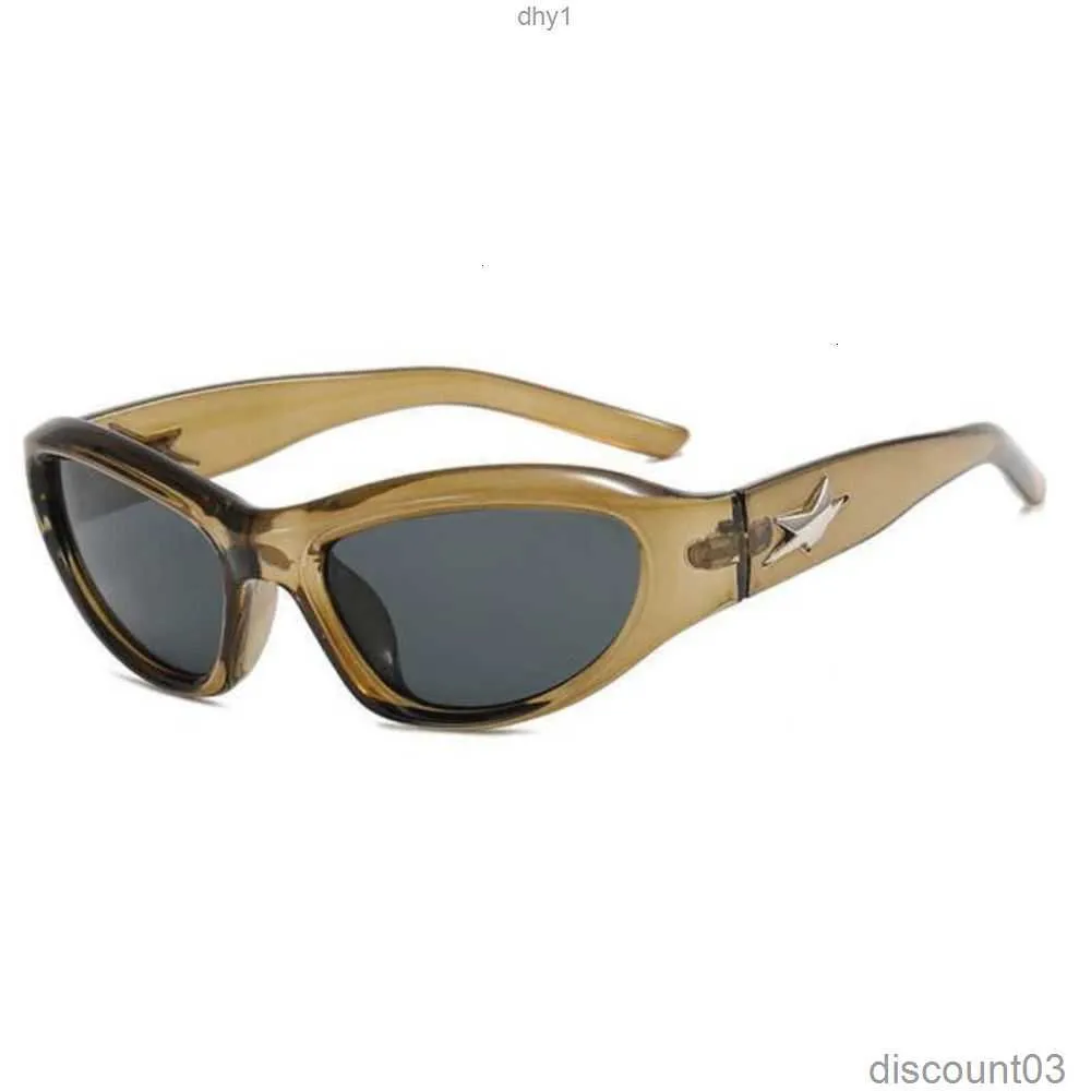 Modedesigner Gentle Monster Coole Sonnenbrille Gm New Y2k Millennium Futuristic High Sense Ins für Männer und Frauen Cyberpunk Pentagram 10xxhhgsz