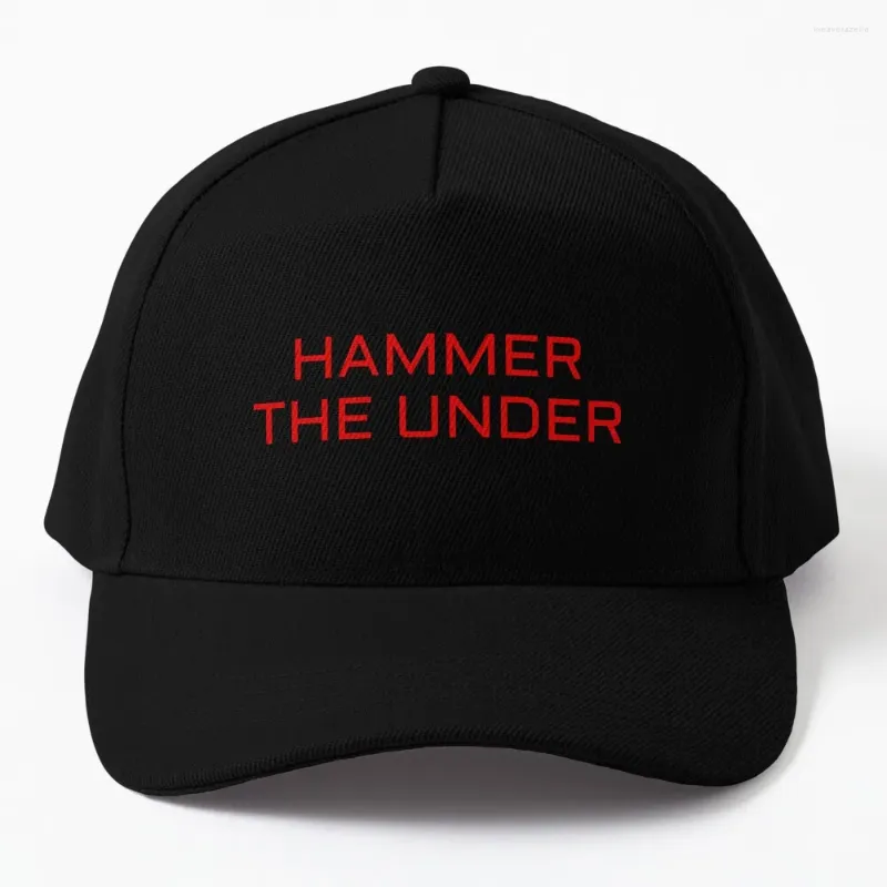 Casquettes de balle Hammer The Under Baseball Cap Wild Hat Alpinisme Trucker Noël Luxe Femme Homme