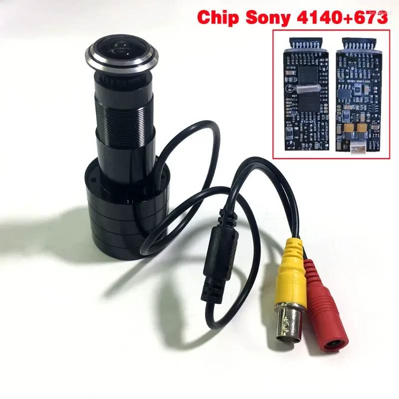 Sicherheitstür Augenloch HD -Chip Sony 4140 673 Kamera Weitwinkel Fisheye Objektiv Peephole CCTV für Fernsehen