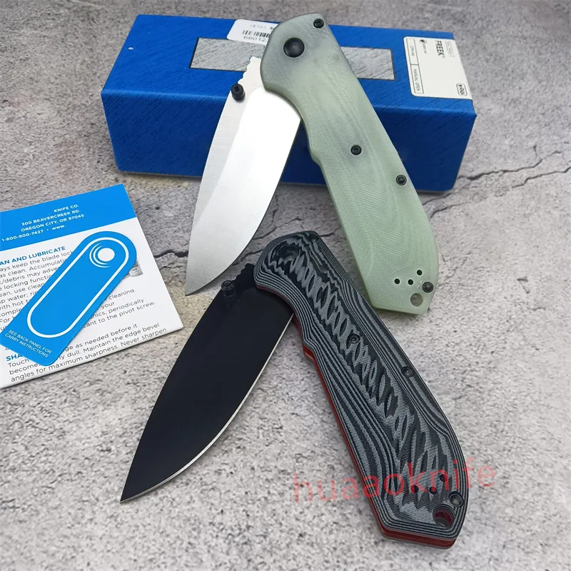 2024 BM Freek 560BK Folding Knife CPM-M4 Blade G10 Handle Easy To Carry Outdoor Hunting Hiking Pocket Knife BM 565 535 9400 940 15080 533 3300 Knifes