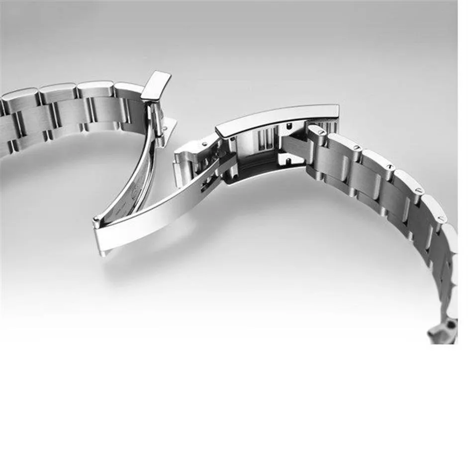 Bracelet de 20 mm réglable Glidelock en acier inoxydable de haute qualité avec fermoir pliable pour montre de la série 116610, horloger accesso2728