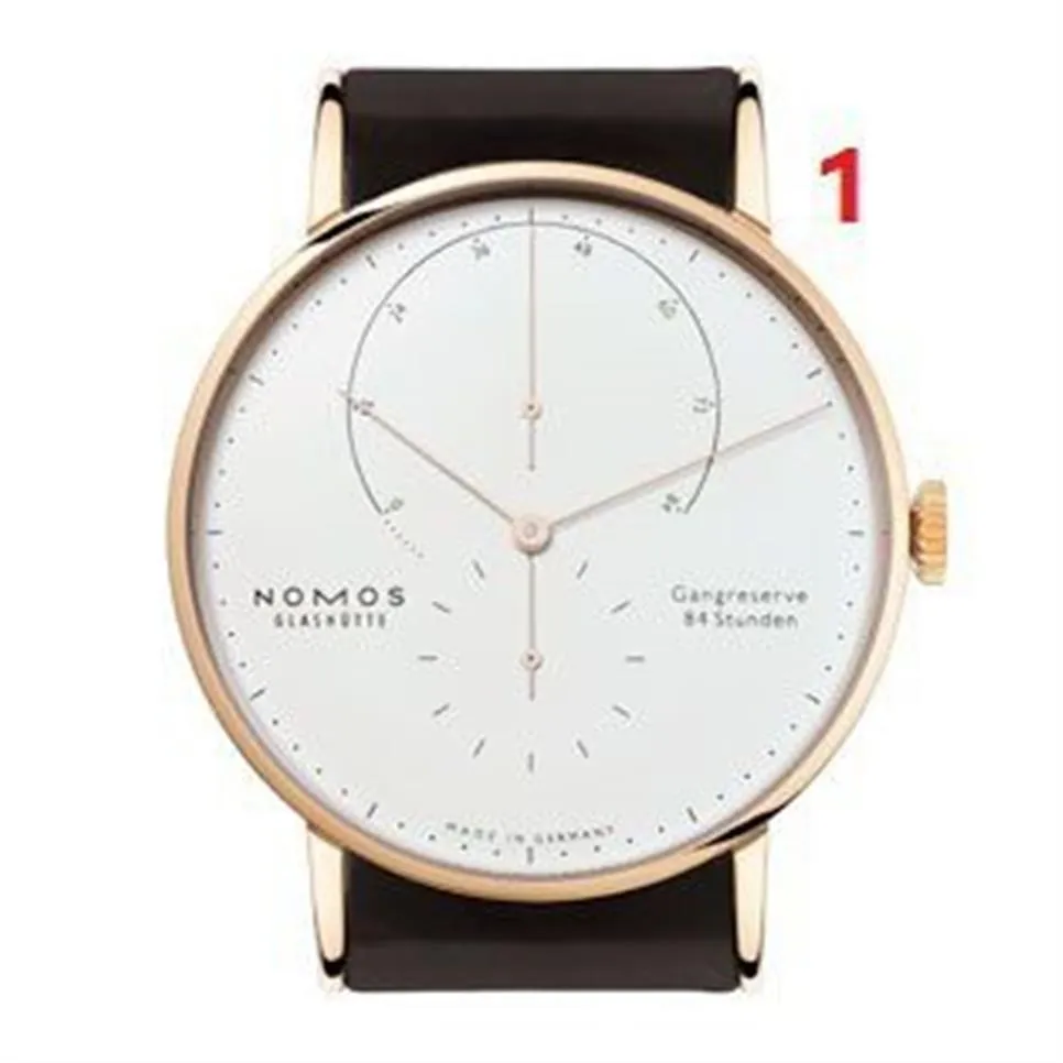 selling watch one piece quartz two hands half watch alloy stainless steel watch nomos22499