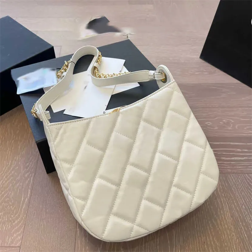 Vintage Hobo Bag Women White Bags Quilted Shoulder Purse Crossbody Bagss Lady Small Handbags Clutch designer tote bags