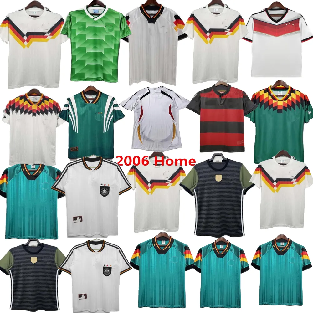 Wereldbeker 1990 1992 1994 1998 1988 Duitsland Retro kinderen Littbarski BALLACK voetbalshirt KLINSMANN Matthias thuisshirt KALKBRENNER JERSEY 1996 2004