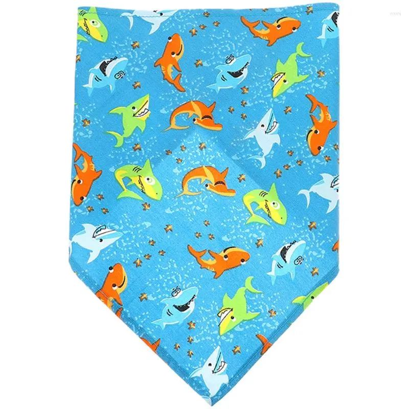 Psa odzież Pet Triangle Ręcznik piesek kostiumy impreza trójkątna bandana wystrój prezenty poliester bandanas boy versatilen