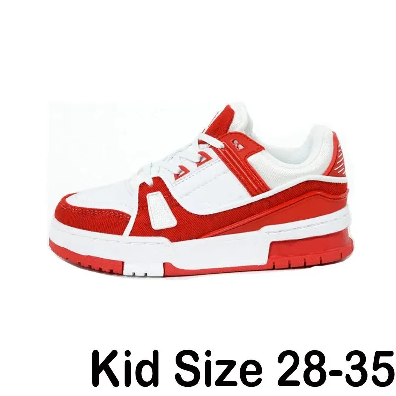 Designer kids shoes For Boy Girl Sports Mesh Low Cut Collaboration Fragments Military Infant Toddler Chunky Athletic Sneaker