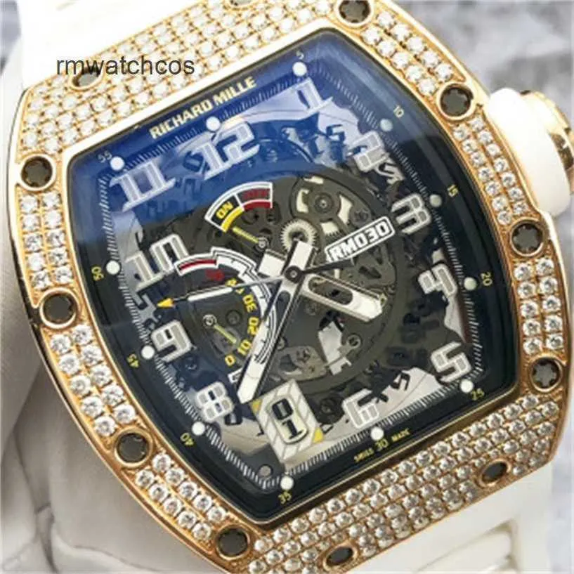 Luxury Swiss Automatic Chronograph Watch: 18K Rose Gold Diamond