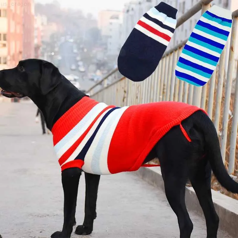 Dog Apparel Fashion Pitbull German Shepherd Big Dog Sweater Pullover Winter Warm Pet Clothes for Small Medium Large Dogs Puppy Pets Clothing