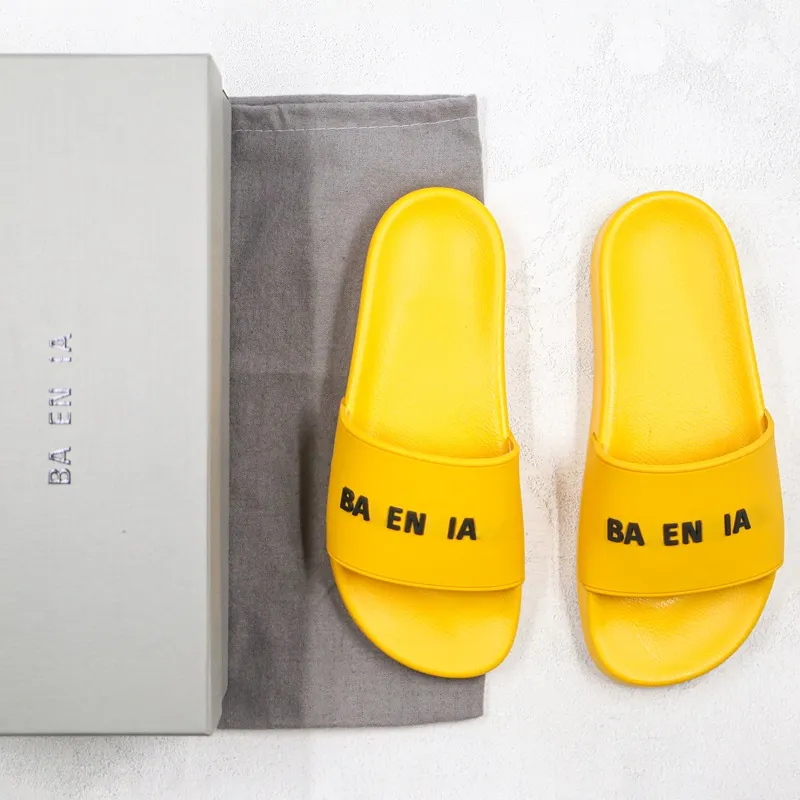 Pantoufles de créateur de luxe B sandales curseurs pantoufles pour femmes dames
