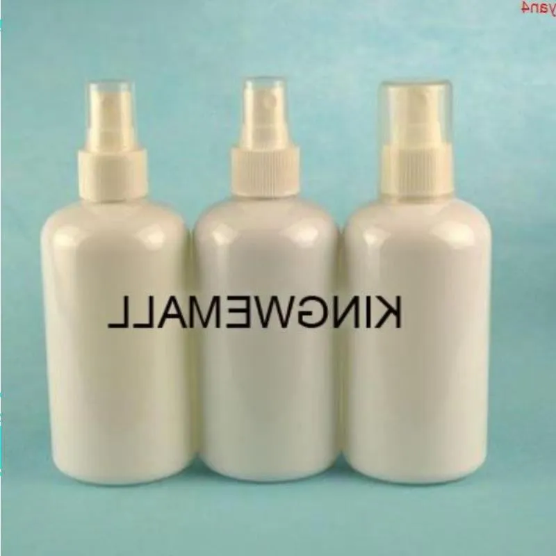 Kosmetika behållare parfym tom spray flaska rese tillbehör plast påfyllbar atomizer mini vit förpackning förpackning 250 mlgoods akiag
