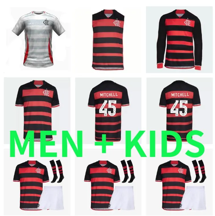 Gerson Flamengo Soccer Jerseys 2024 2025 Final Da Libertadores 24 25 koszule piłkarskie Vidal Pedro Diego Gerson Gabi Lorran Pulgar Campeao Fan Wersja gracza