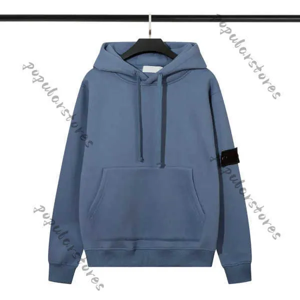 Stones Island Hoodies Sweatshirts voor mannen Ontwerpers Hoodie Heren Stones Hoodie Candy Hoody Dames Casual Lange mouwen Paar Los O-hals Sweatshirt Frkn