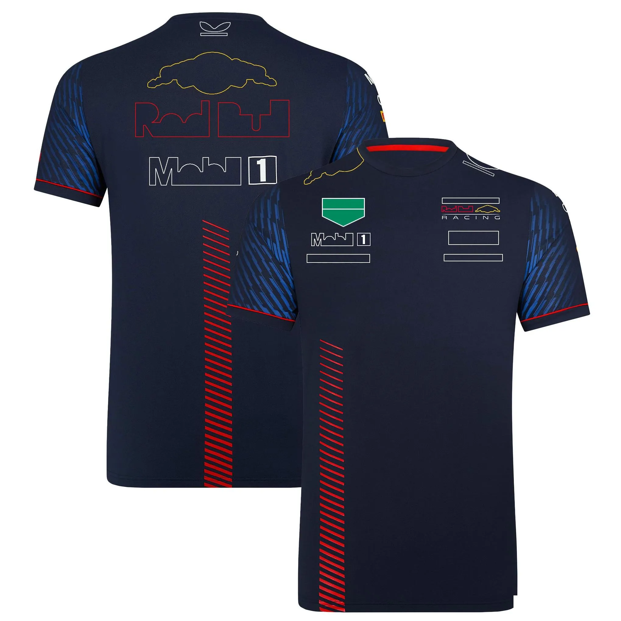 2023 f1 team new t-shirt polo clothes four seasons formula one new racing clothes official custom