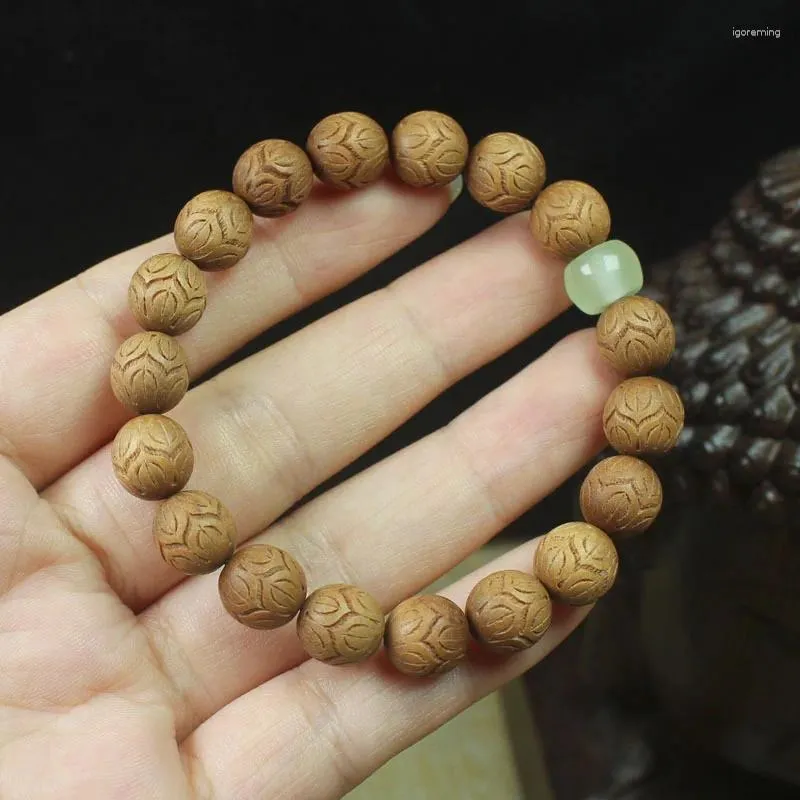 Strand Sandalwood Step By Lotus 10mm Bracelet