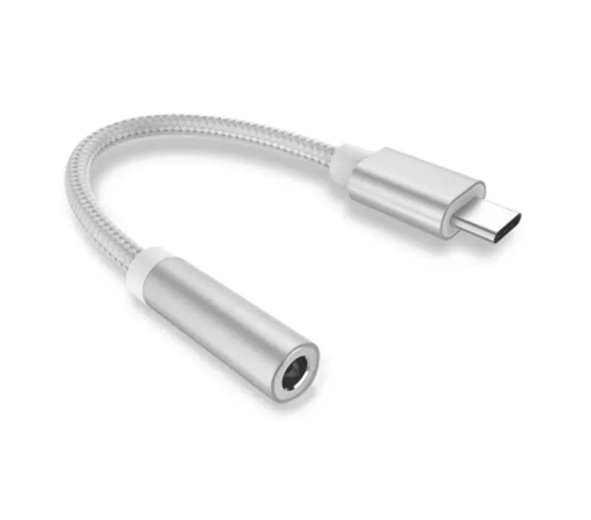Type-C to 3.5mm Earphone cable Adapter usb 3.1 Type C USB-C male to 3.5 AUX audio female Jack for Samsung  Xiaomi Mi 8 A2